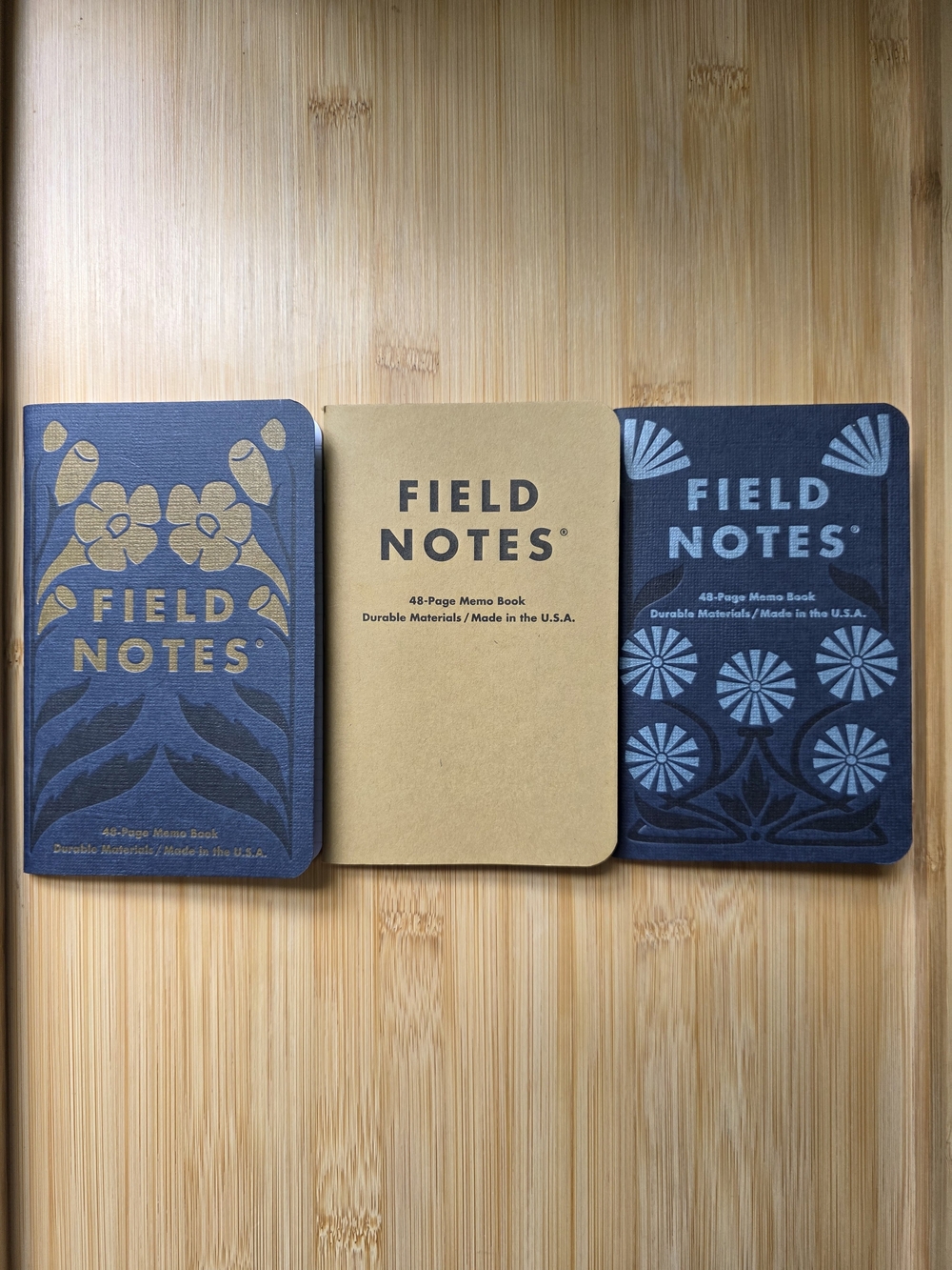 Field Notes - 3 New Memo Notebooks